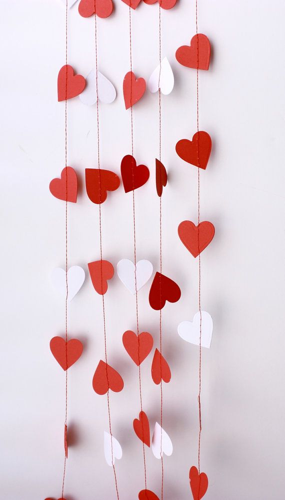 valentine garland