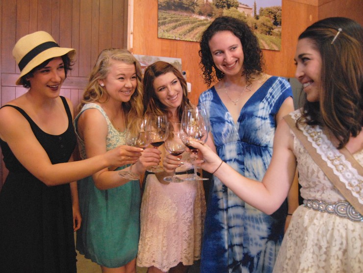 Bachelorette Wine Tasting 2