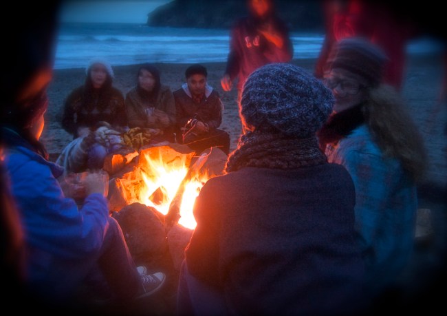 Muir  Beach Bonfire