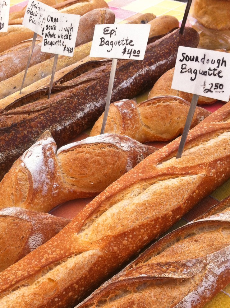 Farmers market  loaves